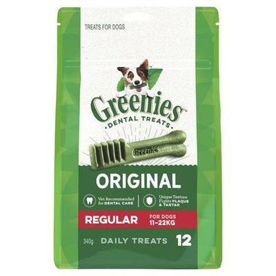 Greenies Regular 340g 12 Pack - Woonona Petfood & Produce