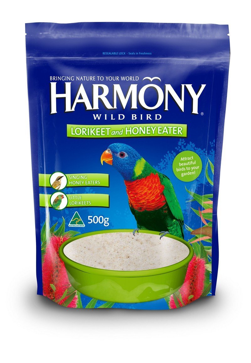 Harmony Lorikeet and Honey Eater 500g - Woonona Petfood & Produce