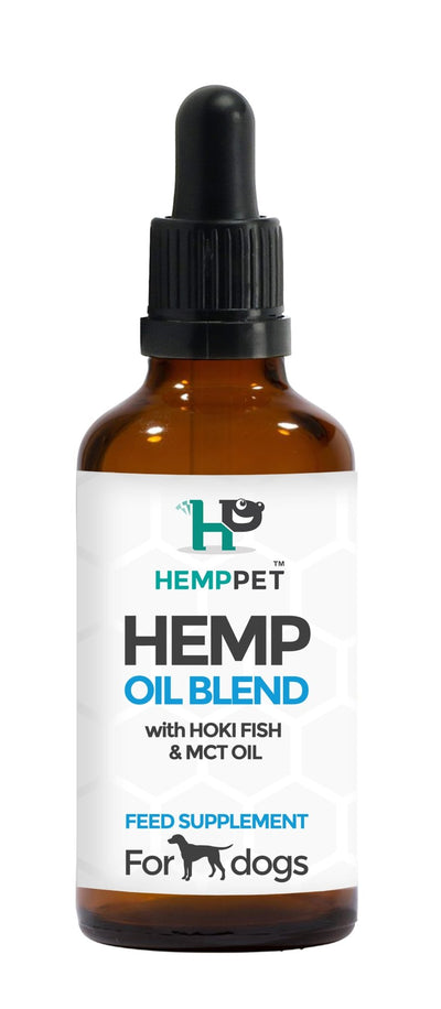 HempPet Hemp Oil Blend with Hoki Fish and MCT Oil for Dogs 100ml - Woonona Petfood & Produce