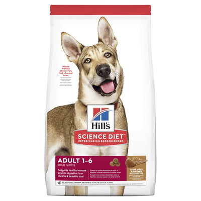 Hill's Science Diet Adult Lamb & Brown Rice Dry Dog Food 14.97kg - Woonona Petfood & Produce