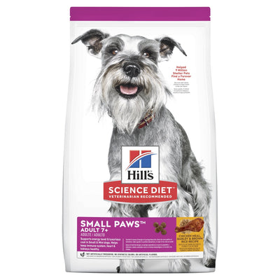 Hill's Science Diet Adult Small Paws Senior 7+ Dry Dog Food 1.5kg - Woonona Petfood & Produce