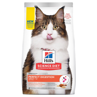 Hill's Science Diet Perfect Digestion Adult Dry Cat Food - Woonona Petfood & Produce