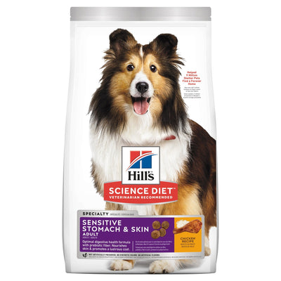 Hill's Science Diet Sensitive Stomach & Skin Adult Dry Dog Food - Woonona Petfood & Produce
