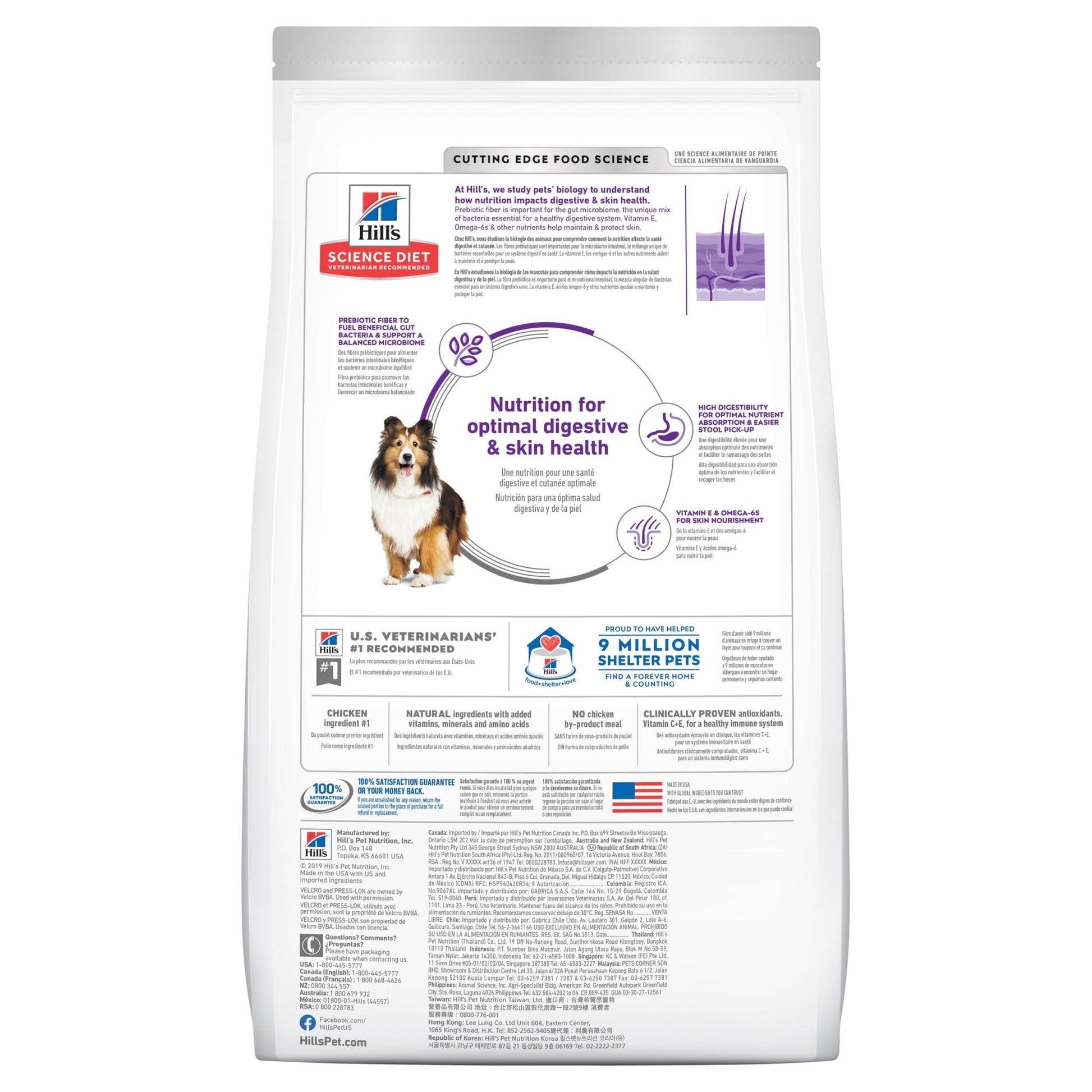 Hill's Science Diet Sensitive Stomach & Skin Adult Dry Dog Food - Woonona Petfood & Produce