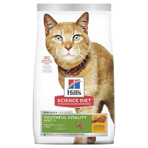 Hill's Science Diet Youthful Vitality Senior Adult 7+ Dry Cat Food - Woonona Petfood & Produce