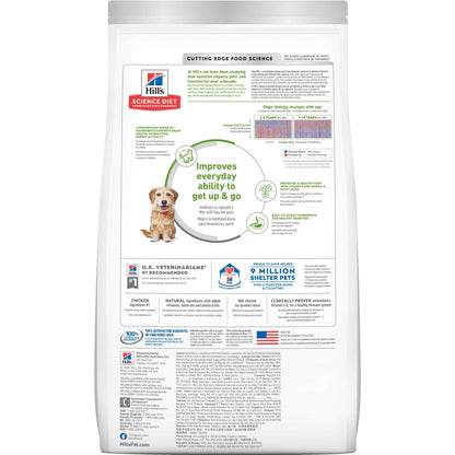 Hill's Science Diet Youthful Vitality Small & Mini Senior Adult 7+ Dry Dog Food 1.58kg - Woonona Petfood & Produce