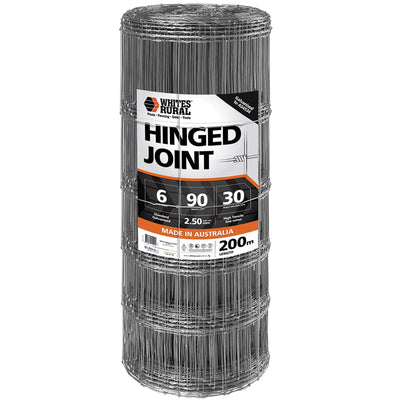 Hinge Joint 6/90/30 X 200m 2.5mm Whites - Woonona Petfood & Produce