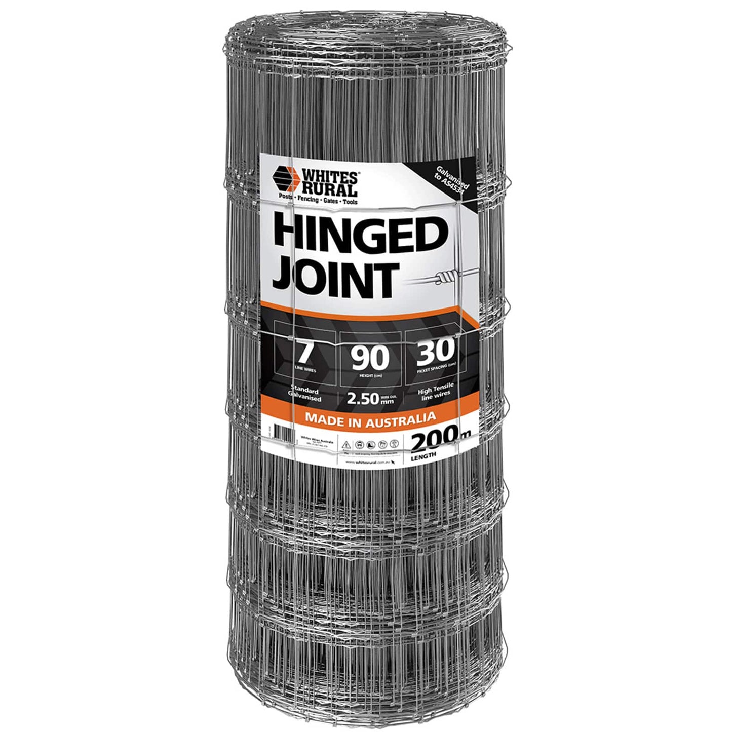Hinge Joint 7/90/30 200m Whites - Woonona Petfood & Produce