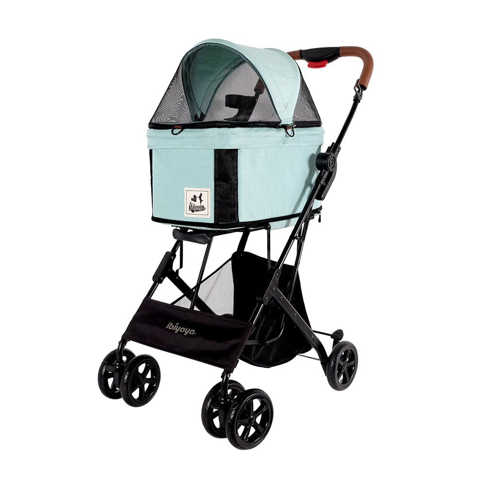 Ibiyaya Travois Tri-fold Pet Travel Stroller Spearmint