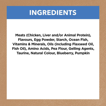 Ivory Coat Cat Wet Food Adult Chicken & Ocean Fish in Jelly 12x85g - Woonona Petfood & Produce