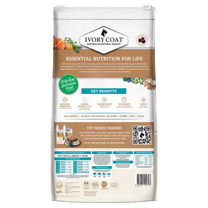 Ivory Coat Grain Free Dry Dog Food Ocean Fish and Salmon - Woonona Petfood & Produce