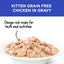 Ivory Coat Kitten Wet Food Chicken in Gravy 12x85g - Woonona Petfood & Produce