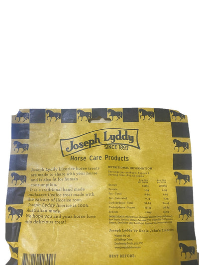 Joseph Lyddy Licorice Treats 250g - Woonona Petfood & Produce