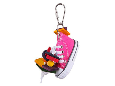 Kazoo Bird Toy With Sneaker & Chips Small - Woonona Petfood & Produce
