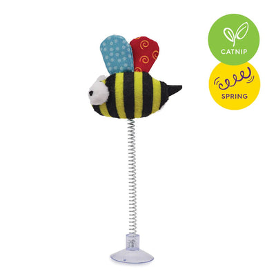 Kazoo Cat Toy Bouncy Bee - Woonona Petfood & Produce