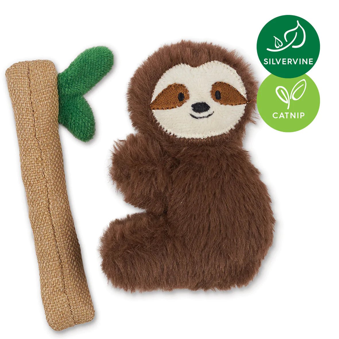 Kazoo Cat Toy Jungle Sloth - Woonona Petfood & Produce