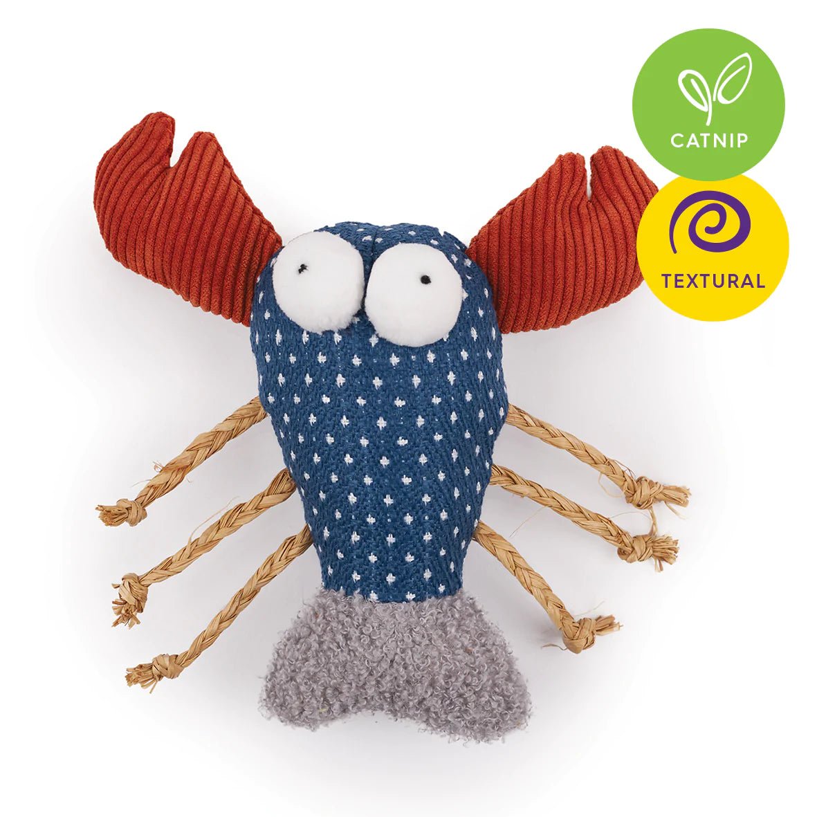 Kazoo Cat Toy Snappy Lobster - Woonona Petfood & Produce