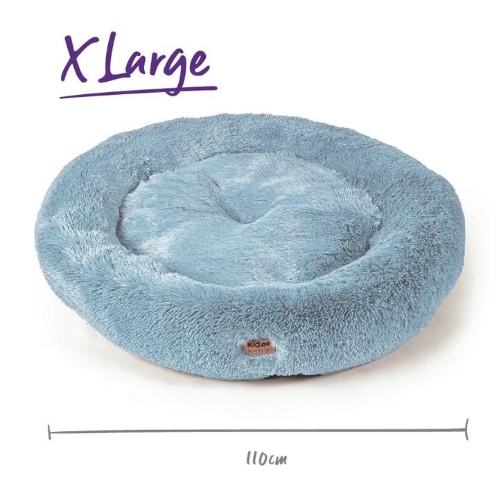 Kazoo Dog Bed Peacock Seafoam - Woonona Petfood & Produce