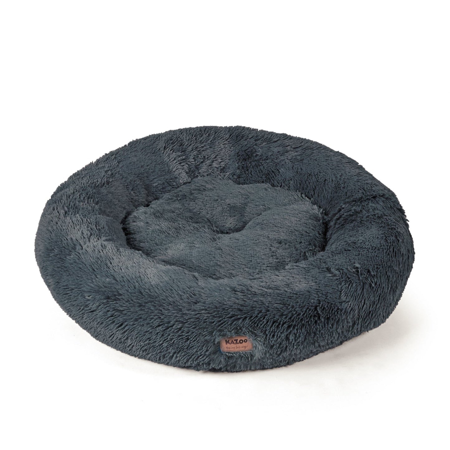 Kazoo Dog Bed Peacock Stormy Grey - Woonona Petfood & Produce