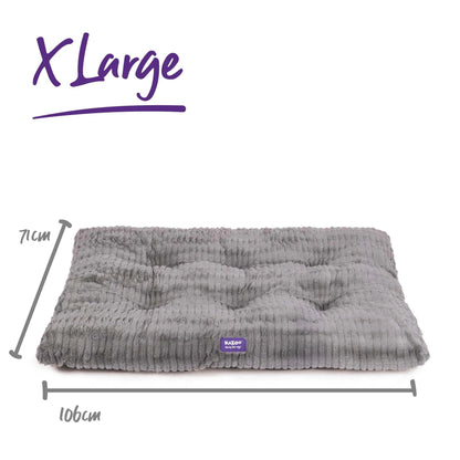 Kazoo Dog Bed Storm Pillow Cool Grey - Woonona Petfood & Produce