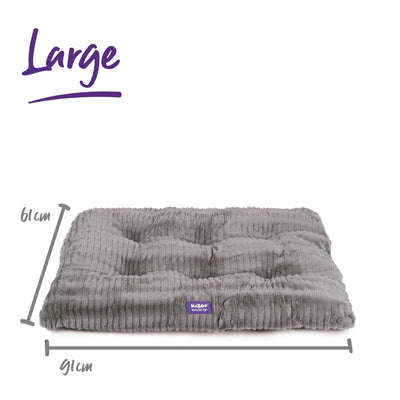 Kazoo Dog Bed Storm Pillow Cool Grey