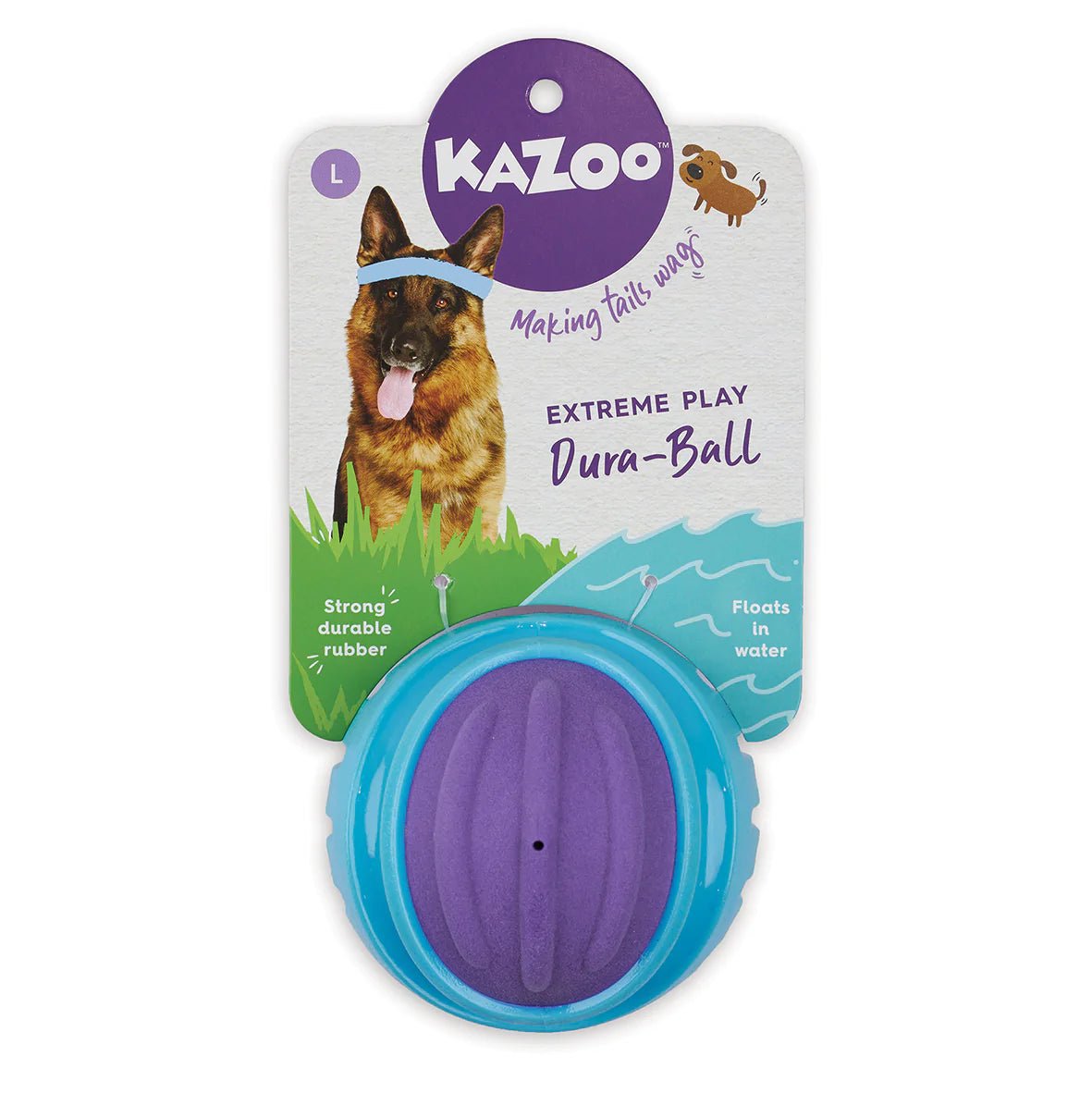 Kazoo Extreme Play DuraBall - Woonona Petfood & Produce