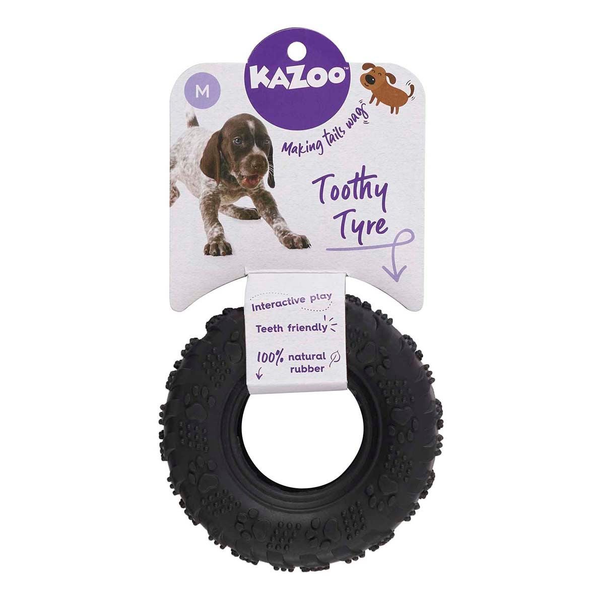 Kazoo Toothy Tyre - Woonona Petfood & Produce