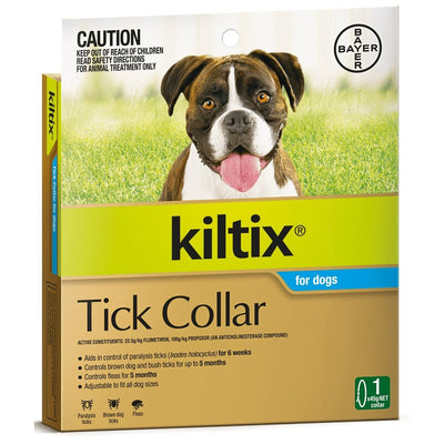 Kiltix Tick Collar For Dogs 5 Month - Woonona Petfood & Produce