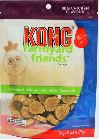 Kong Farmyard Freinds Chicken Treats 200g - Woonona Petfood & Produce