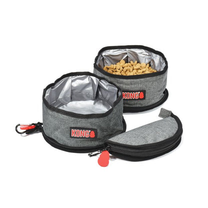 Kong Fold Up Travel Bowl - Woonona Petfood & Produce