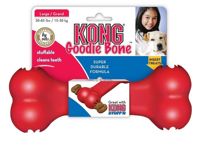 KONG Goodie Bone Red 1 - Woonona Petfood & Produce