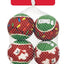 KONG Holiday Squeakair Balls 6 Pack - Woonona Petfood & Produce
