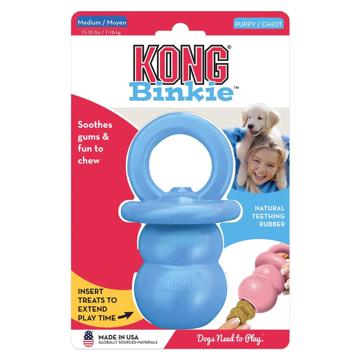 KONG Puppy MInkie Small - Woonona Petfood & Produce