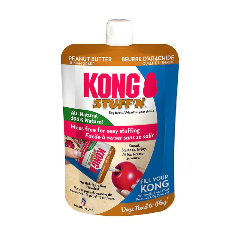 KONG Stuff N All Natural Peanut Butter - Woonona Petfood & Produce