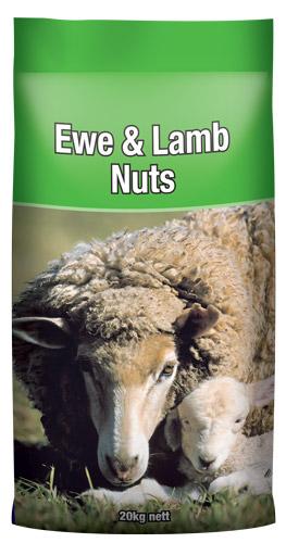 Lauke Mills Ewe & Lamb Nuts 20kg - Woonona Petfood & Produce