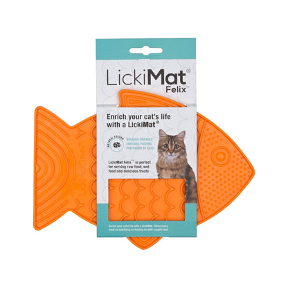 LickiMat Felix Slow Food Bowl for Cats - Woonona Petfood & Produce