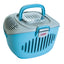 Living World Cat /Small Animal Carrier Paws 2 Go Blue/Grey - Woonona Petfood & Produce