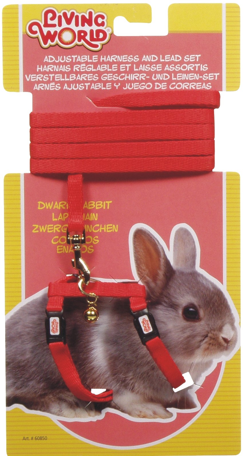 Living World Rabbit Harness/Lead Set Dwarf - Woonona Petfood & Produce