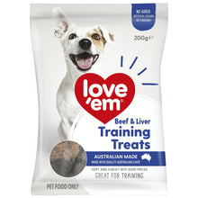 Love Em Beef & Liver Dog Training Treats 200g - Woonona Petfood & Produce
