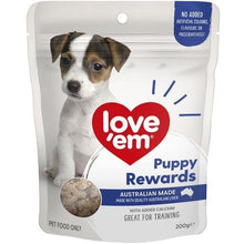 Love Em Liver Puppy Reward Treats 200g - Woonona Petfood & Produce