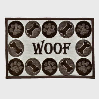 Loving Pets Fashion Mat Woof - Woonona Petfood & Produce