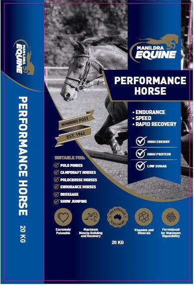 Manildra Equine Performance Horse Pellets 20kg - Woonona Petfood & Produce