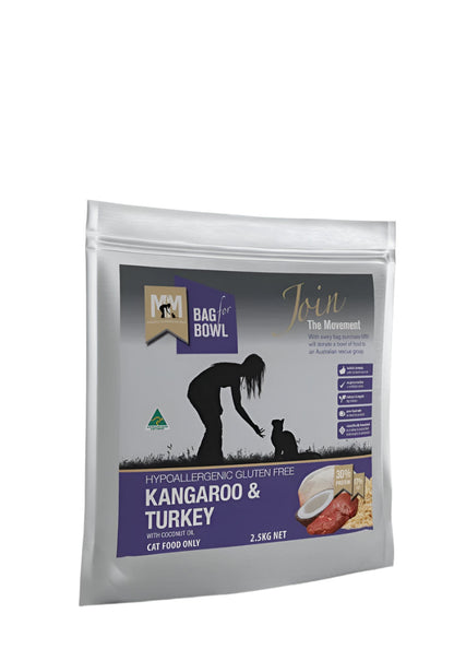 Meals For Meows Gluten Free Kangaroo & Turkey - Woonona Petfood & Produce