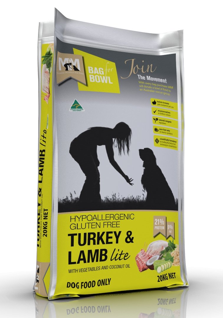 Meals For Mutts Dog Lite Turkey & Lamb - Woonona Petfood & Produce