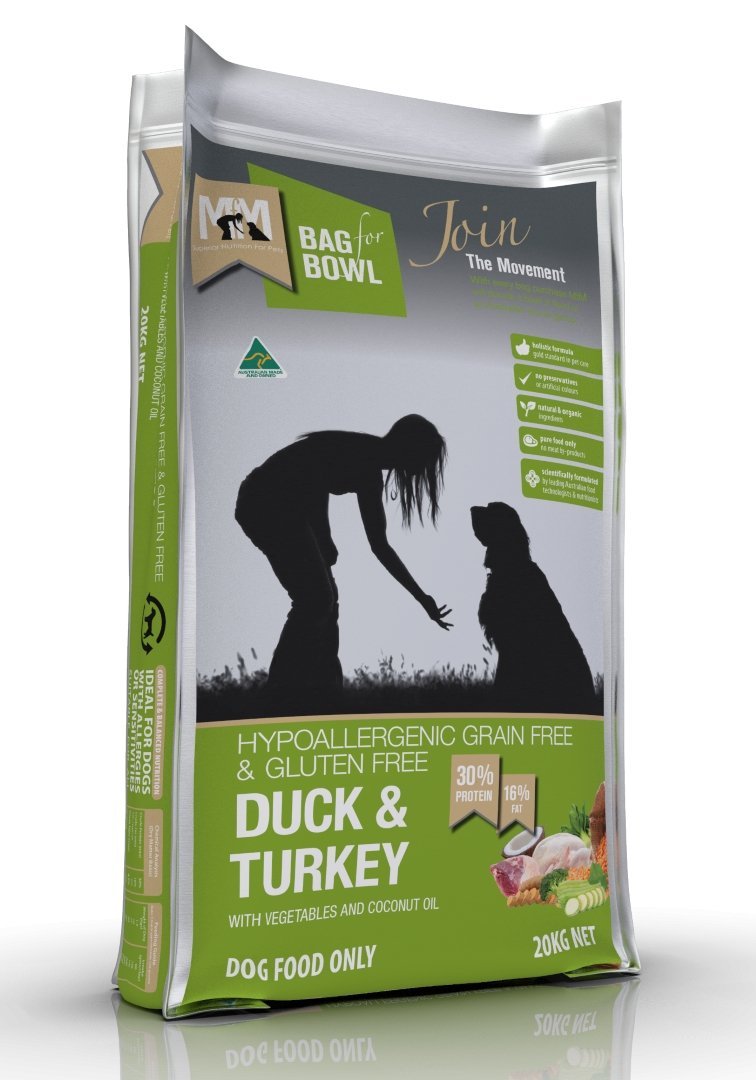 Meals For Mutts Dry Dog Food Grain Free Duck & Turkey - Woonona Petfood & Produce