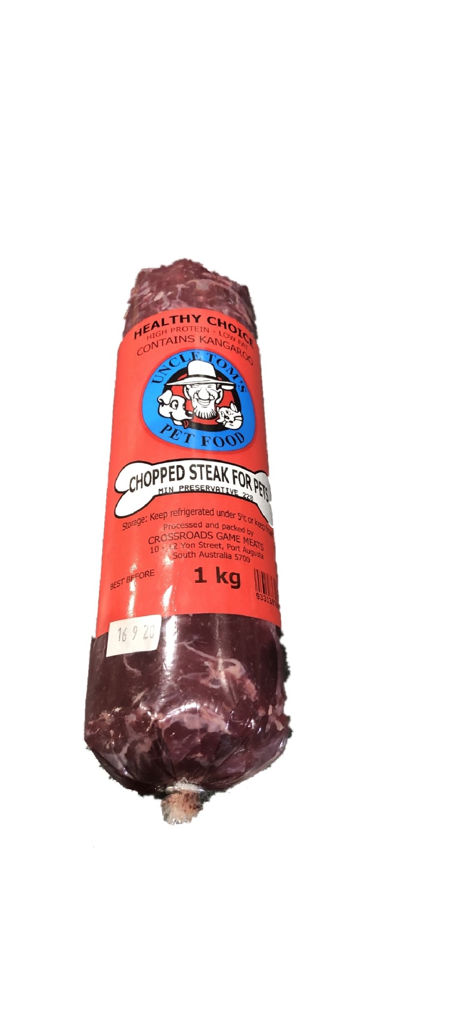 Meat Chopped Lean 1kg - Woonona Petfood & Produce