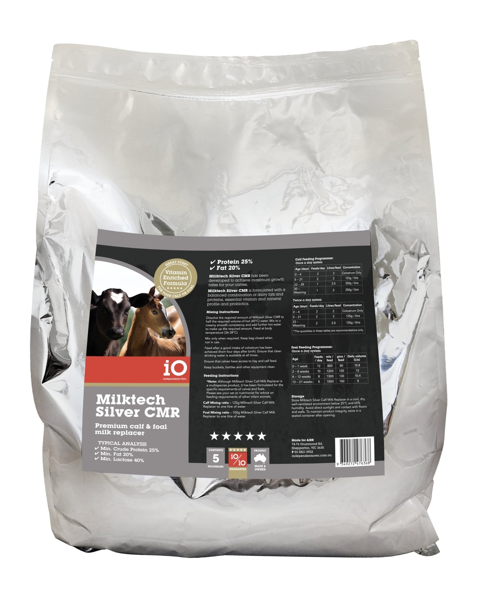 Milktech Silver IO - Woonona Petfood & Produce