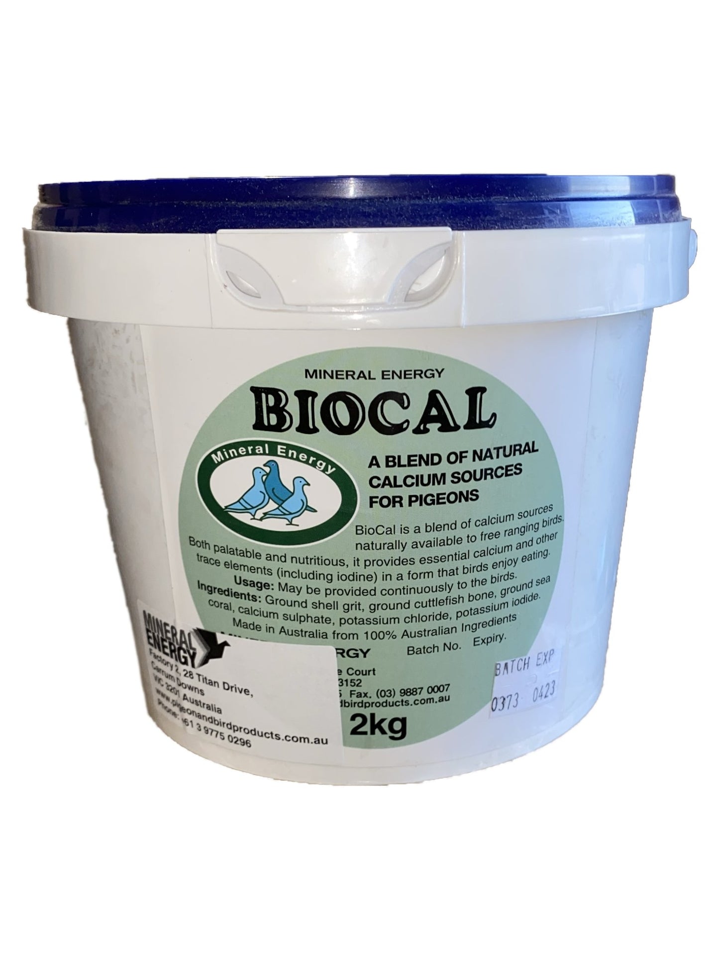 Mineral Energy Biocal - Woonona Petfood & Produce