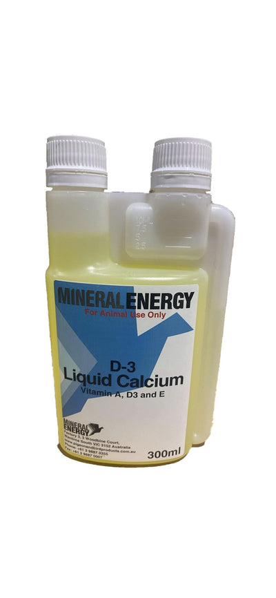 Mineral Energy Liquid Calcium D3 - Woonona Petfood & Produce