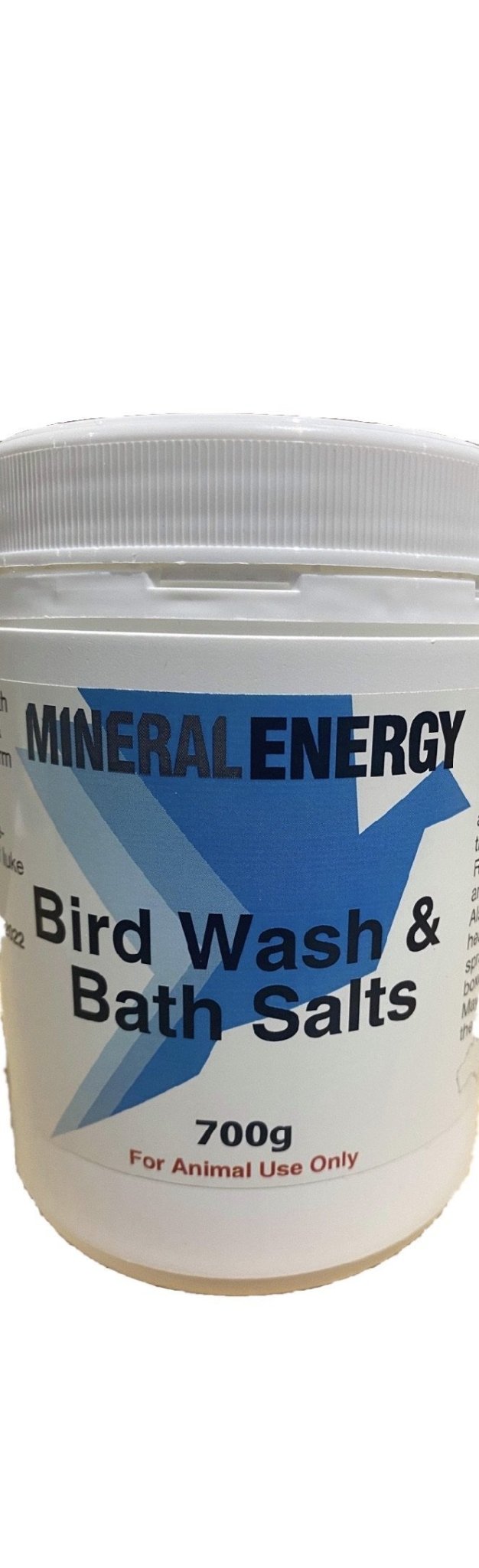 Mineral Energy Pigeon Bath Salts 700g - Woonona Petfood & Produce